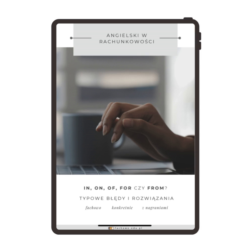 e-book: IN / ON / OF czy FOR – a może jednak FROM?