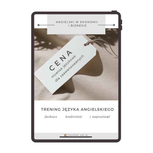 e-book: Trening: „Cena”. Niuanse językowe dla zaawansowanych