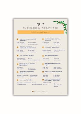 quiz Angielski w podatkach (2)